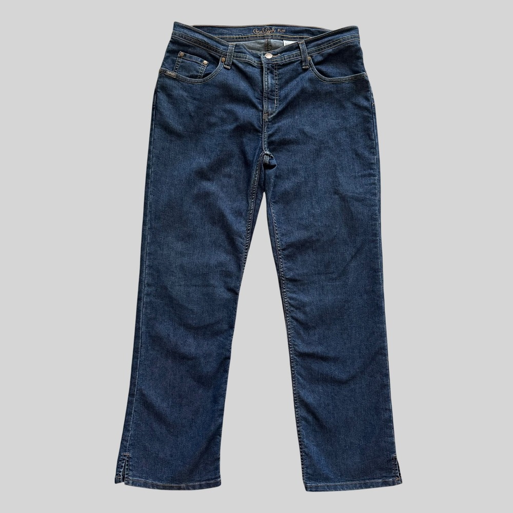 Cruel Girl Slim Jeans 12 13 Short Dark Wash Western Straight Leg Vintage Y2K